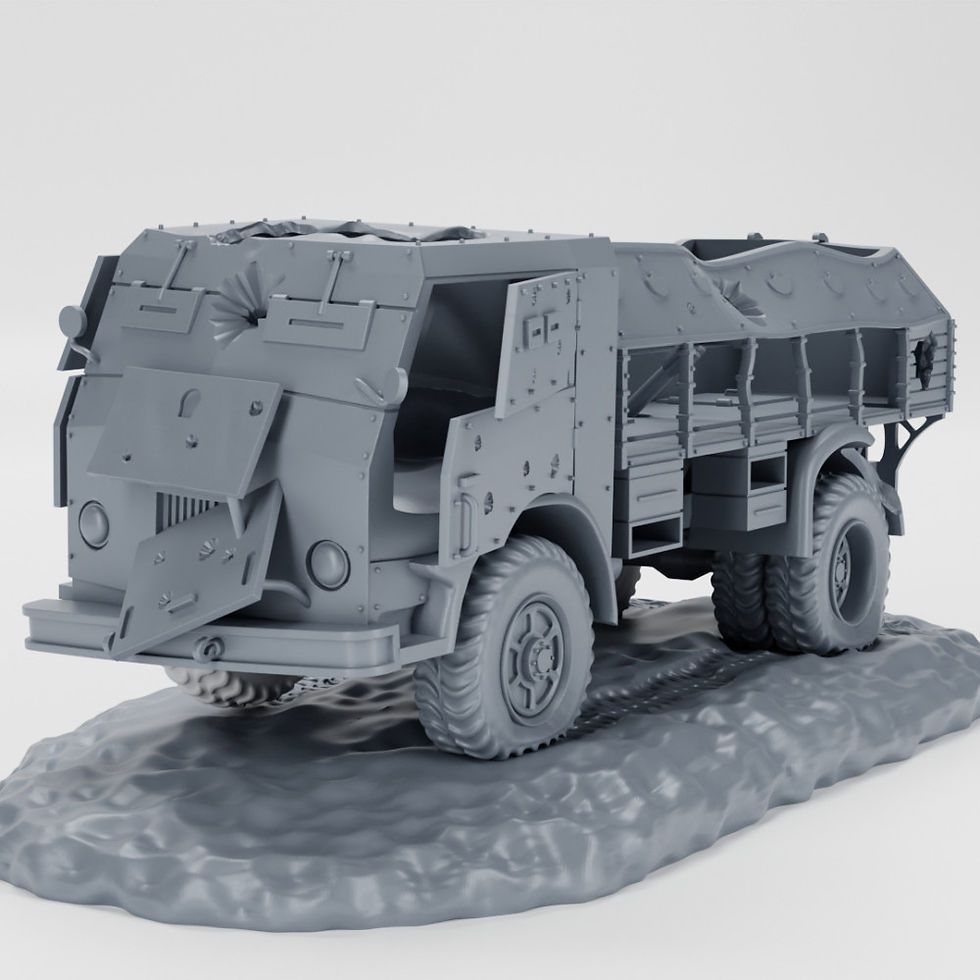 Thumbnail: Destroyed FIAT 665NM Protetto (Italy, WW2) - COMMERCIAL USE