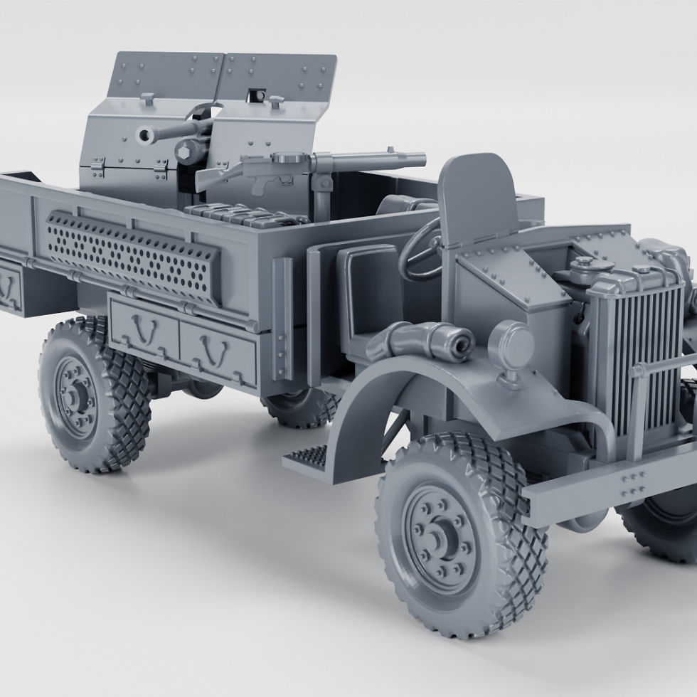 Прев'ю: Ford F-30 LRDG з кулеметом Bofors 37мм (Великобританія, Друга світова війна) - КОМЕРЦІЙНЕ ВИКОРИСТАННЯ