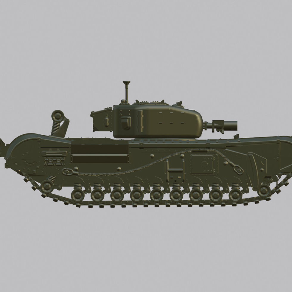 Thumbnail: Churchill AVRE (UK, WW2) - PERSONAL USE