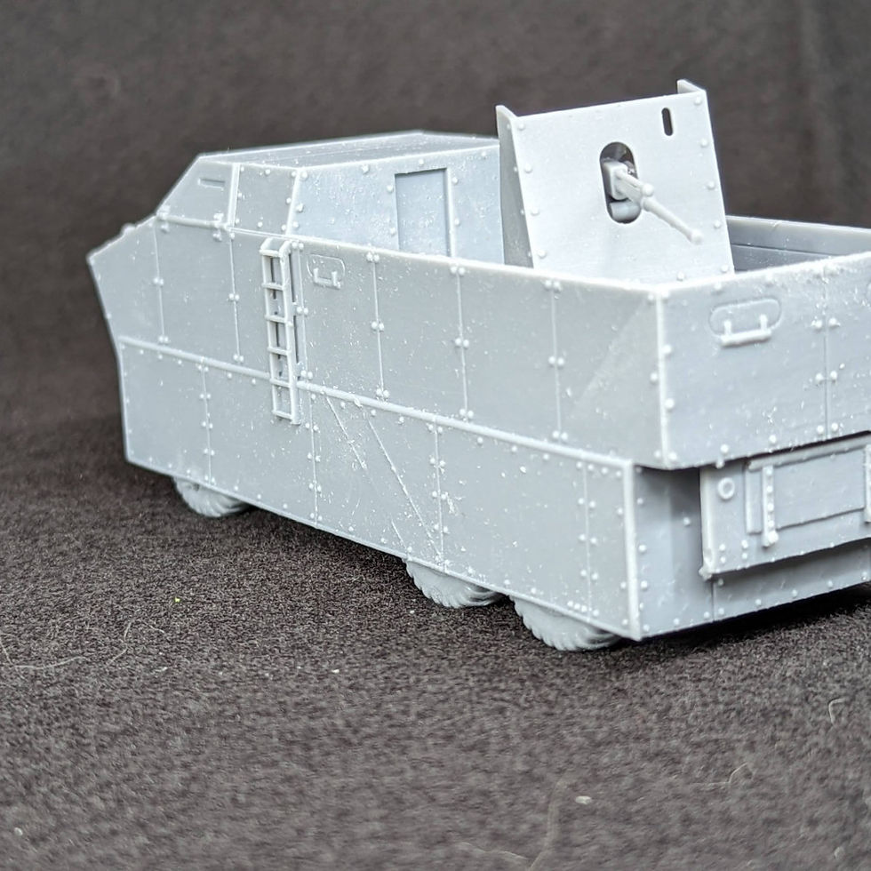 Thumbnail: Armored Truck Leyland Beaver-Eel + side skirts (UK, WW2) - PERSONAL USE