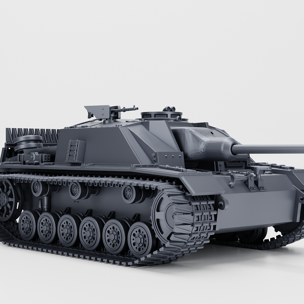Прев'ю: STUG III Ausf.G (пізній) + бічна броня (стандартна + зимова) (Німеччина, Друга світова війна) - COMMERC
