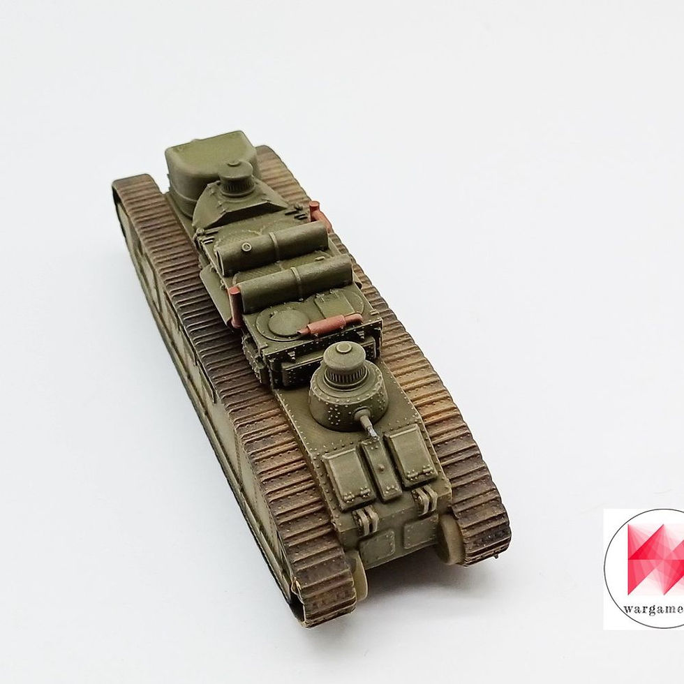Thumbnail: Super heavy Tank FCM Char 2C - Champagne (France, WW2) - COMMERCIAL USE