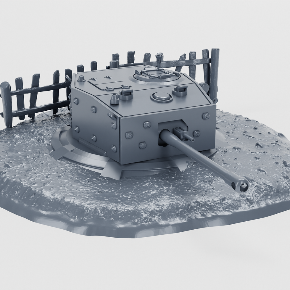 Thumbnail: BOLT ACTION - Dug-in tanks and turrets of WW2 - COMMERCIAL USE