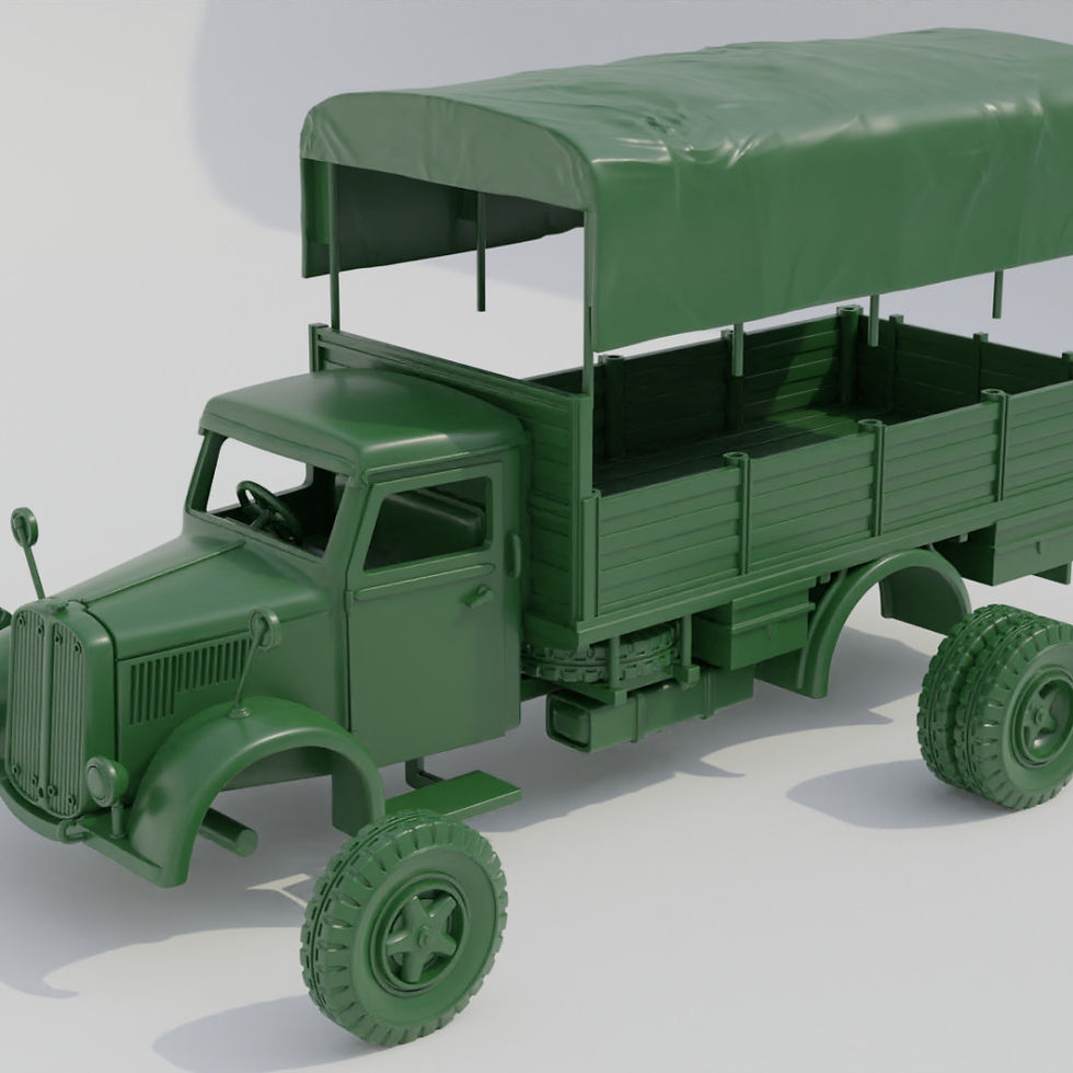 Thumbnail: Medium Truck OM Taurus (Italy, WW2) - PERSONAL USE