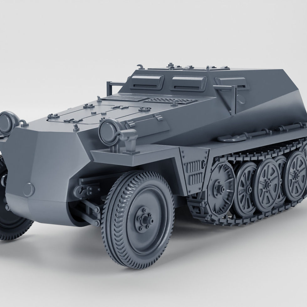 Прев'ю: Напівгусеничний Sd.Kfz.252 Leichte Gepanzerte + причіп (Німеччина, Друга світова війна) - ОСОБИСТЕ ВИКОРИСТАННЯ