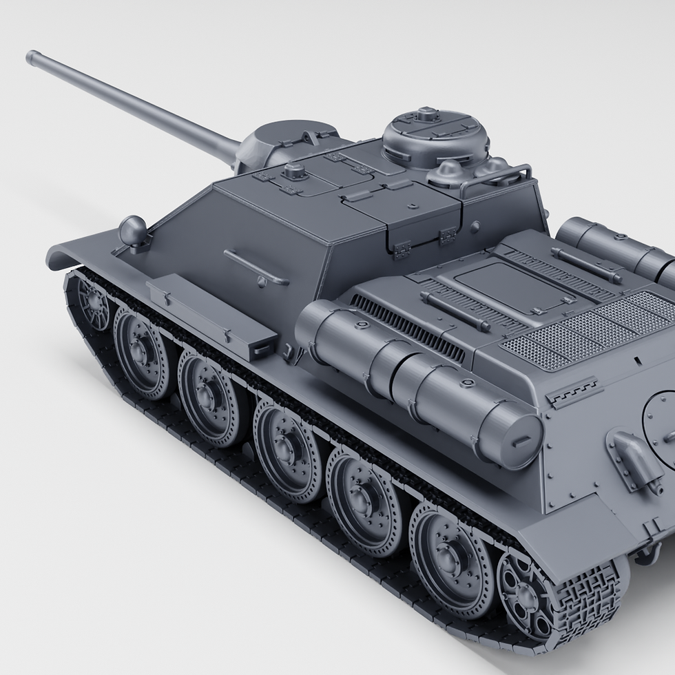 Прев'ю: Самохідна протитанкова гармата SU-100 (СРСР, Друга світова війна) - ОСОБИСТЕ ВИКОРИСТАННЯ