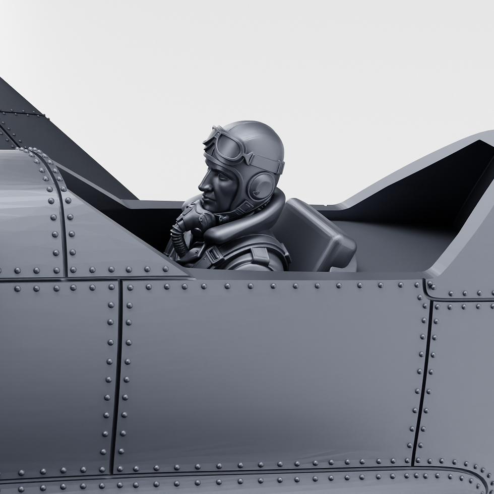 Thumbnail: Messerschmitt Bf 109 G + 3 Pilots (Germany, WW2) - PERSONAL USE