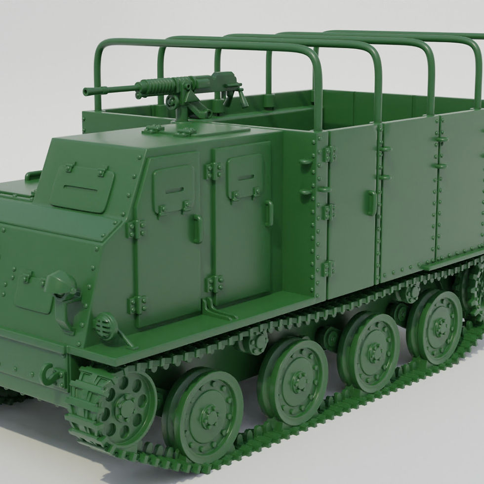 Thumbnail: Type 1 Ho-Ki APC + 2 Crewmen (Japan, WW2) - PERSONAL USE