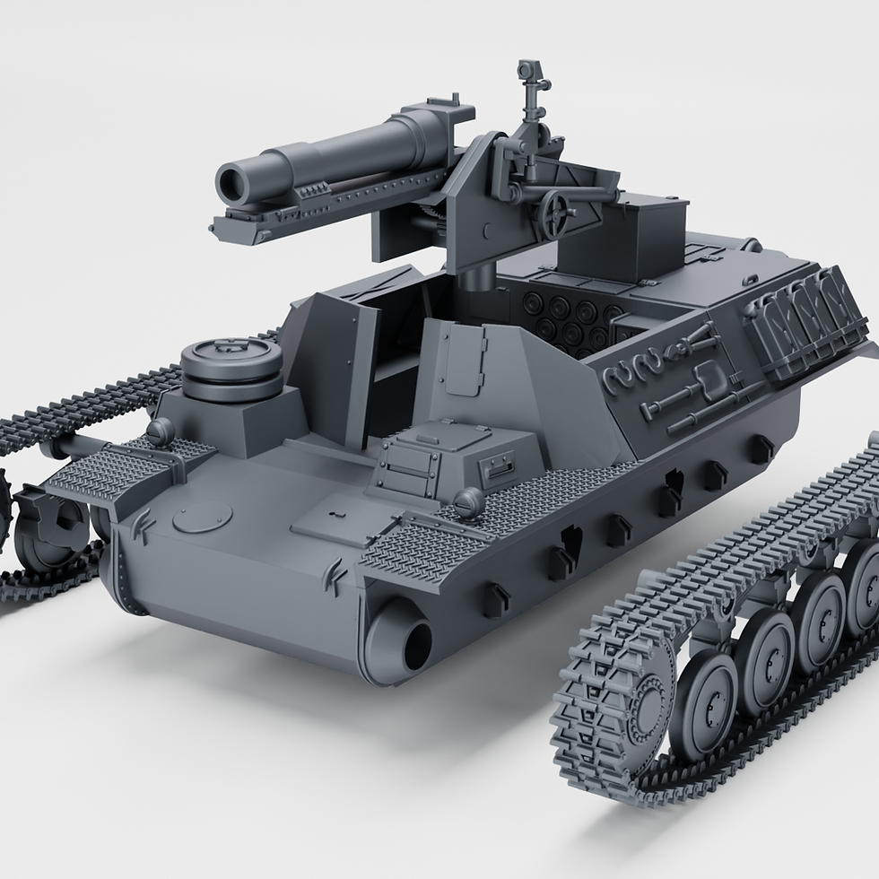 Thumbnail: Sturmpanzer II Bison (15cm sIG 33 auf Panzer II) (Germany, WW2) - PERSONAL USE