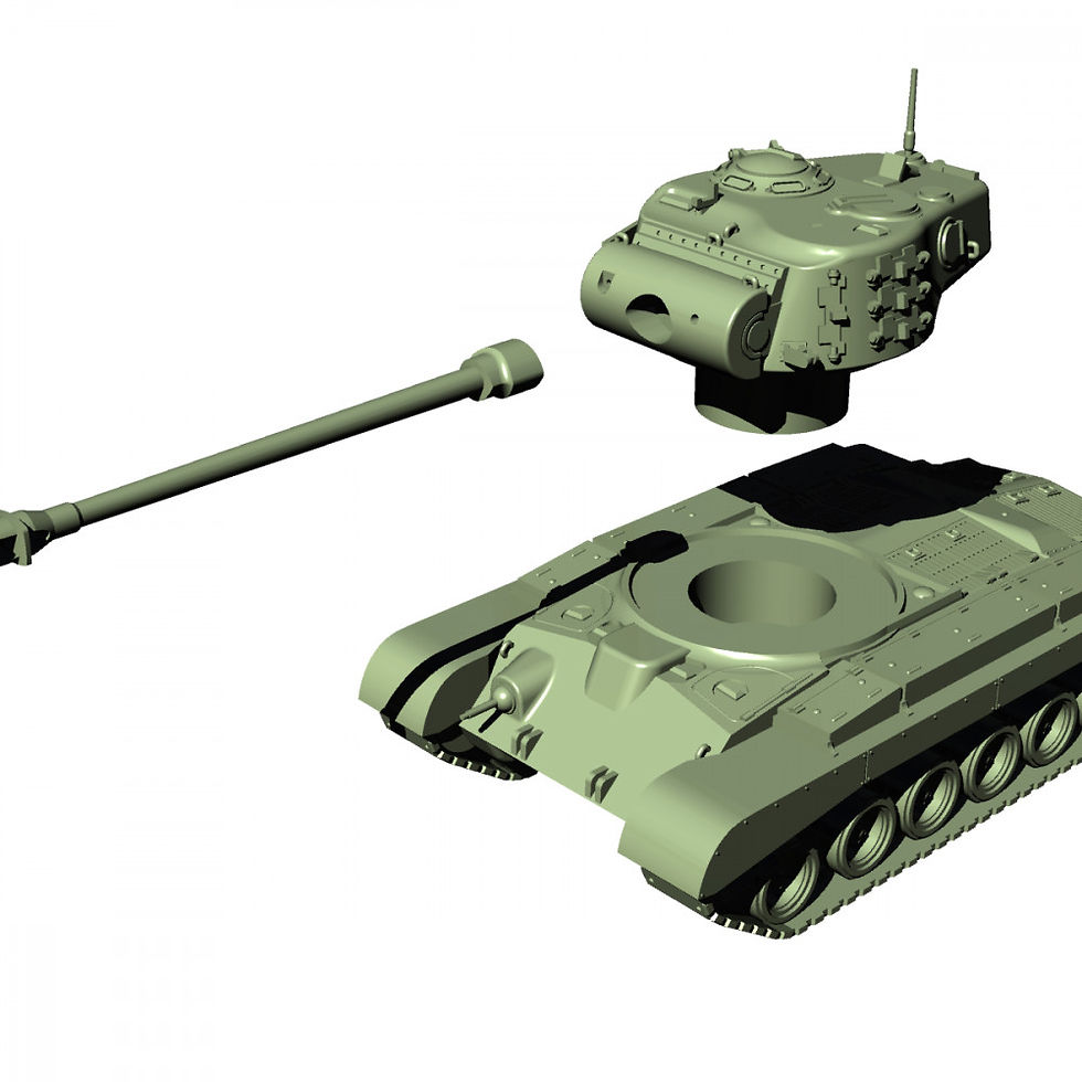 Прев'ю: Середній танк M26 Pershing (США, Друга світова війна, війна в Кореї та В'єтнамі) - КОМЕРЦІЙНЕ ВИКОРИСТАННЯ