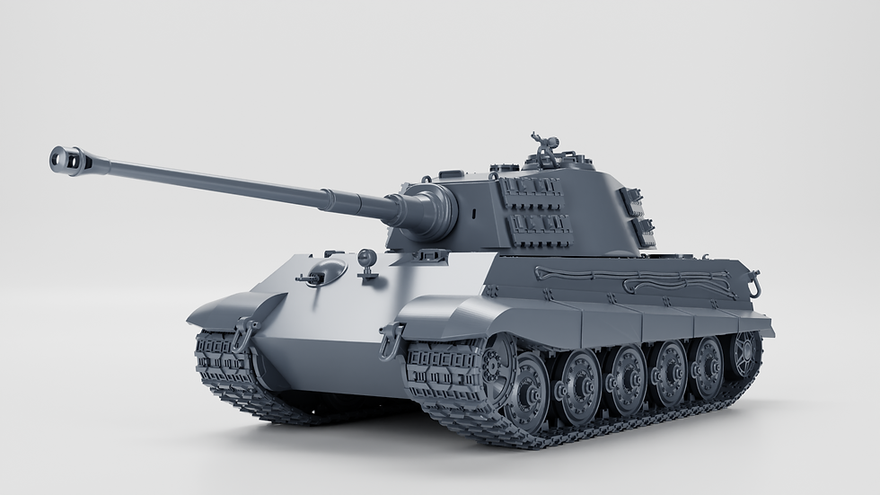 Thumbnail: 14 TIGER Family Tanks of WW2 + 3 Tankmen - PERSONAL USE