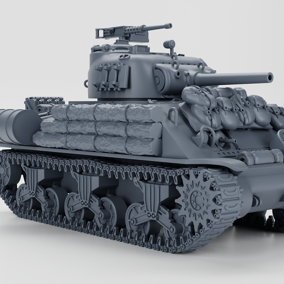 Thumbnail: Stowage for Sherman Tanks (US, WW2) - PERSONAL USE