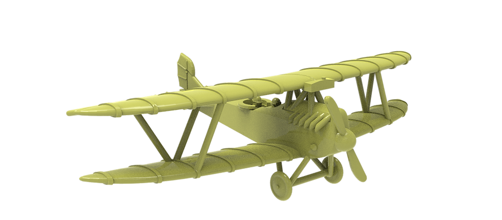 Thumbnail: 15 Two-seater planes of WW1 (Volume 1, scale 1:144) - COMMERCIAL LICENSE