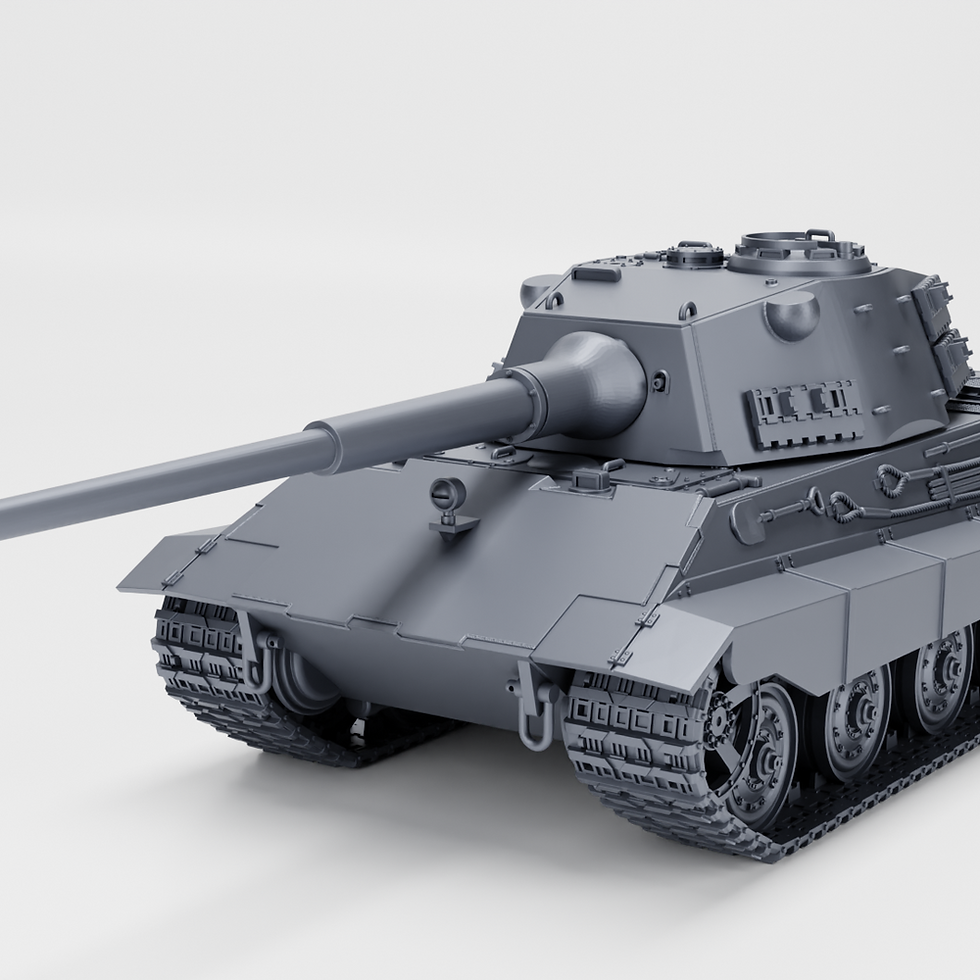Thumbnail: Panzer E-75 + 3 Tankmen (Germany, WW2) - PERSONAL USE
