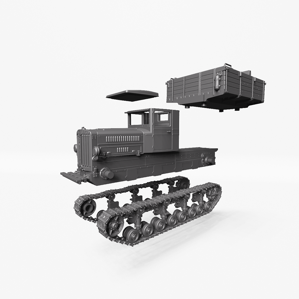 Прев'ю: Комінтерні артилерійські трактор (СРСР, Друга світова війна) - Особисте використання