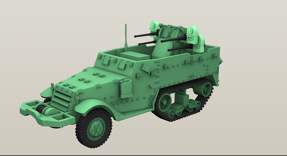 Прев'ю: M16 MGMC (США, WW2) - КОМЕРЦІЙНА ЛІЦЕНЗІЯ