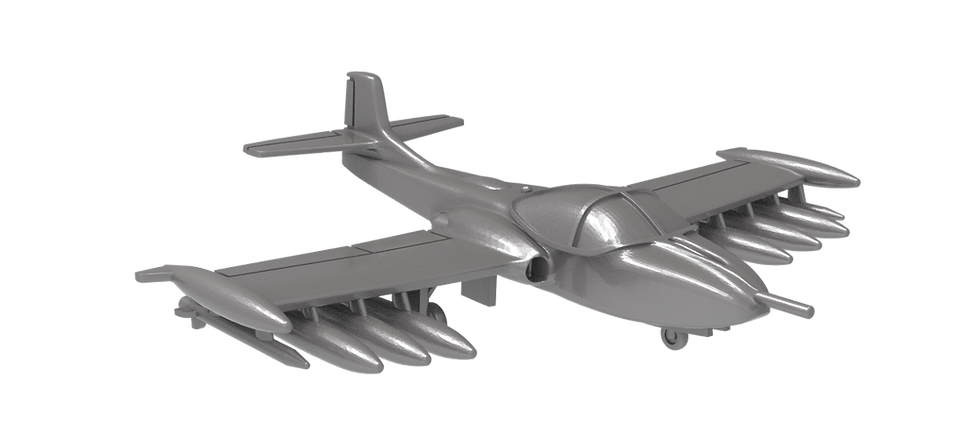 Thumbnail: 15 VIETNAM War Aircraft (scale 1:200) - Personal use