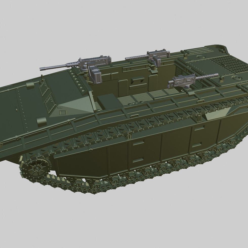 Thumbnail: LVT-2 Water Buffalo (Amphibious, US, WW2) - COMMERCIAL USE