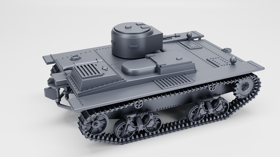 Прев'ю: Light Tank T -38 (Amphibious, CrSSR, WW2) - комерційне використання