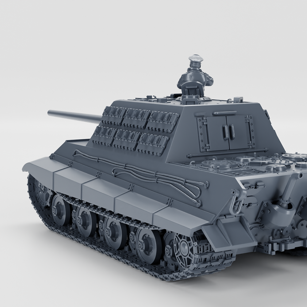 Прев'ю: JAGDTIGER (SD.KFZ.186) - Призупинення Porsche (Німеччина, Друга світова війна) - Особисте використання