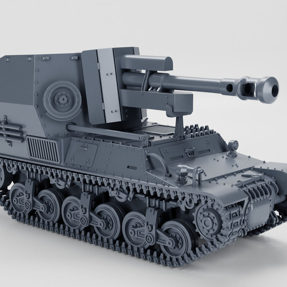 Thumbnail: 10.5cm leFH18 Lorraine Schlepper (f) Alkett (Germany, WW2) - COMMERCIAL USE