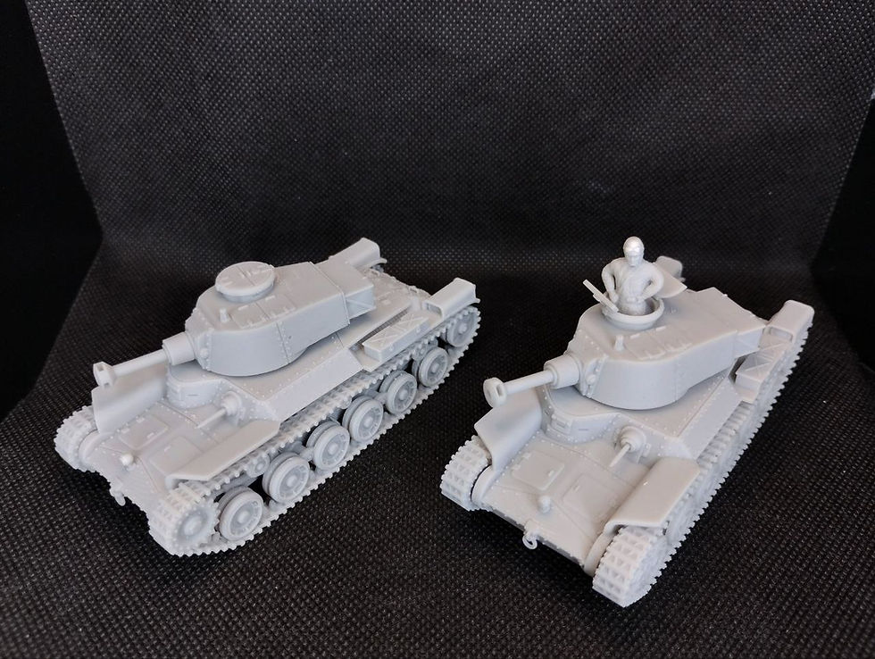 Thumbnail: 18 JAPANESE Fighting vehicles of WW2 + 2 Tankmen (VOLUME 1) – PERSONAL USE