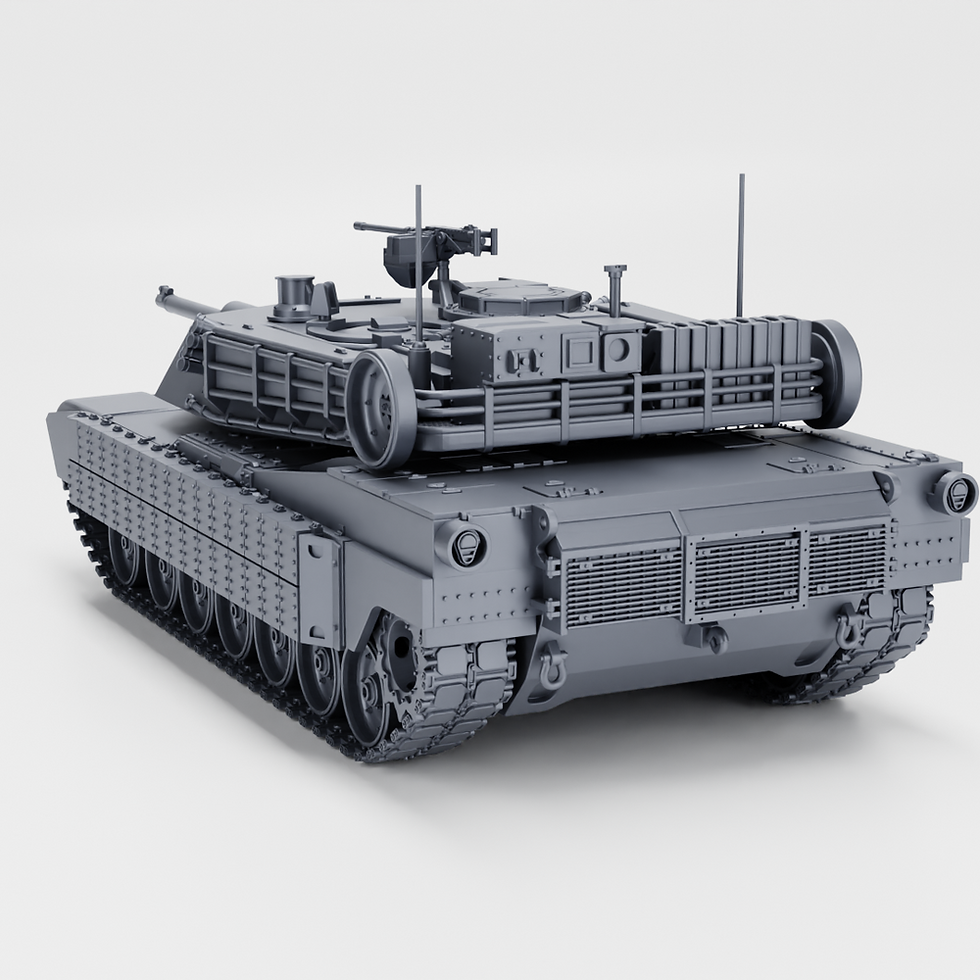 Прев'ю: Abrams M1A2 (США, 1992) (масштаби 1:56 та 1:100) - ОСОБИСТЕ ВИКОРИСТАННЯ