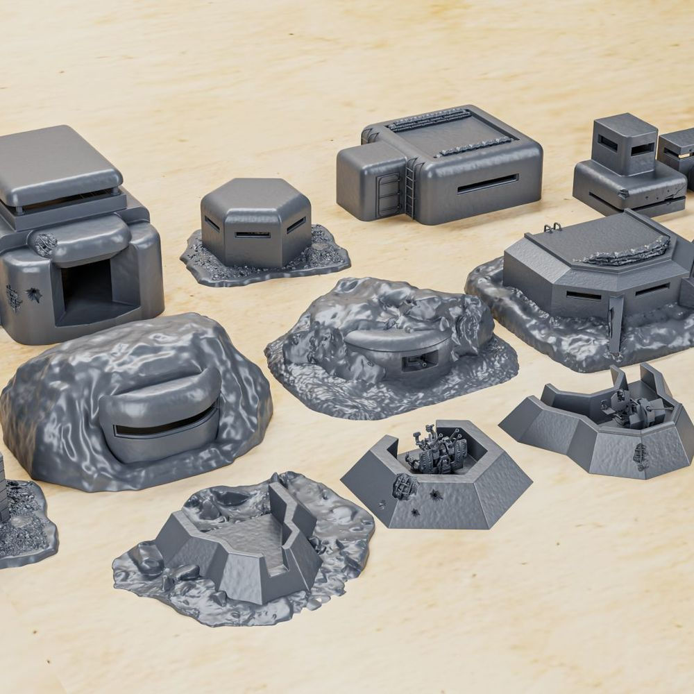 БОЛТОВА АКЦІЯ - 17 бункерів часів Другої світової війни - особисте користування