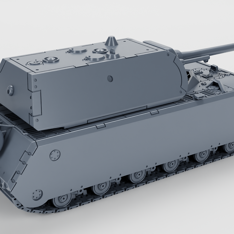 Прев'ю: Танк Panzer VIII Maus + 3 танкісти (Німеччина, Друга світова війна) — ДЛЯ ОСОБИСТОГО ВИКОРИСТАННЯ