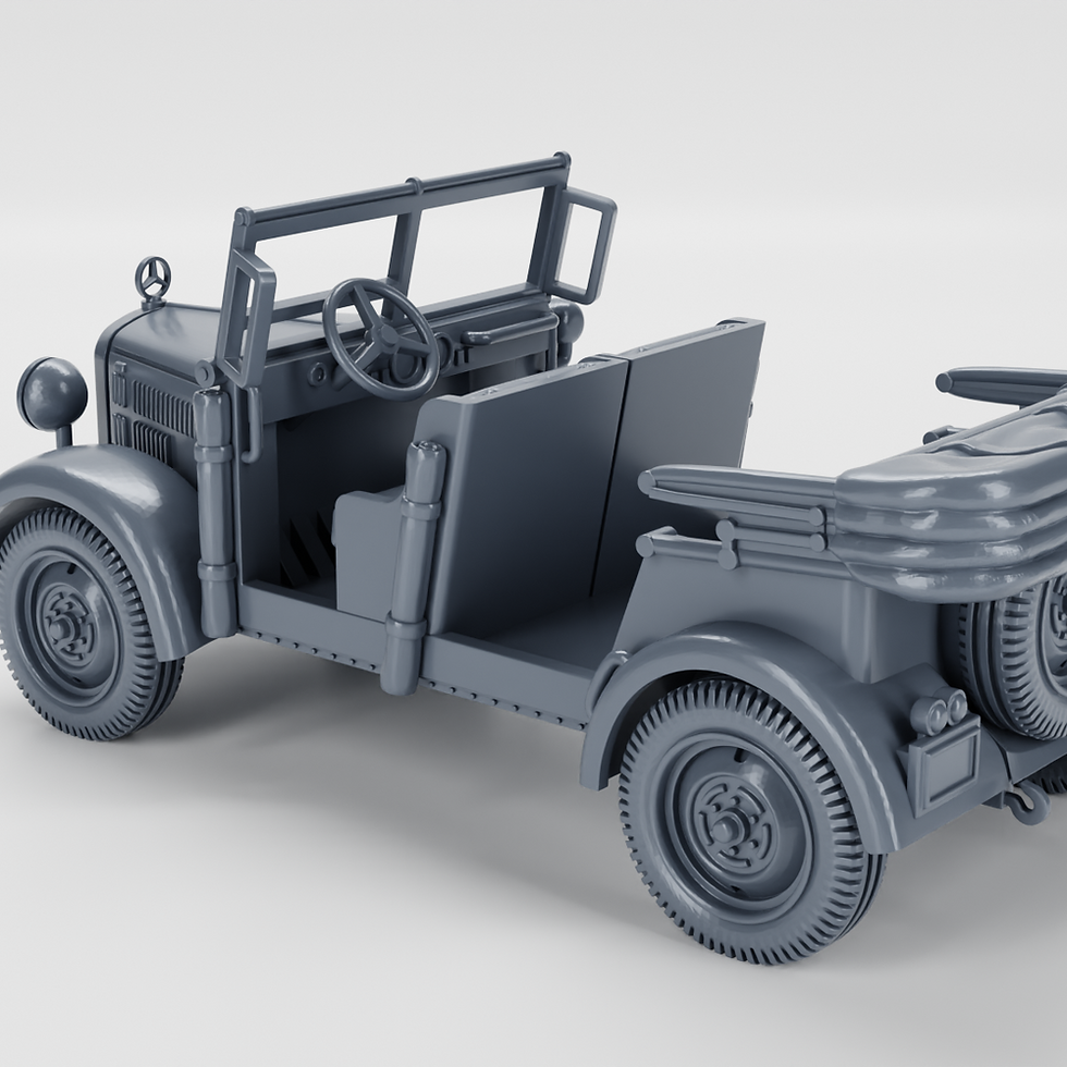 Прев'ю: Mercedes-Benz W152 (тип G5) позашляховий автомобіль (Німеччина, Друга світова війна)-комерційне використання