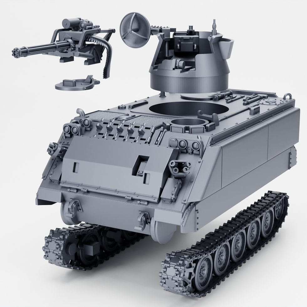 Прев'ю: M163A1 VADS Vulcan (US, NATO, 1980s) - PERSONAL USE