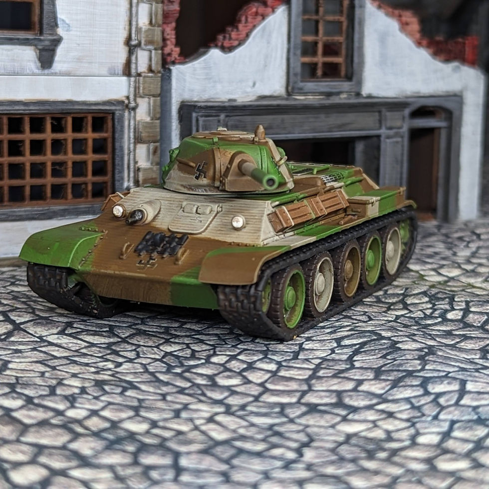 Thumbnail: STL Pack - Light Tanks T-34 Collection (5 in 1) (USSR, WW2) - PERSONAL USE