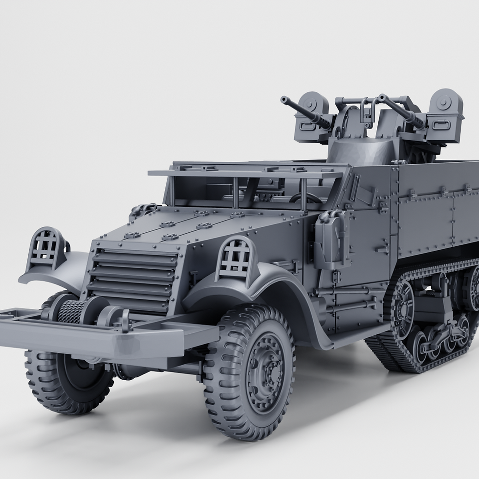 Прев'ю: M13 Half -Track - Twin HMG AA (US, WW2) - Особисте використання