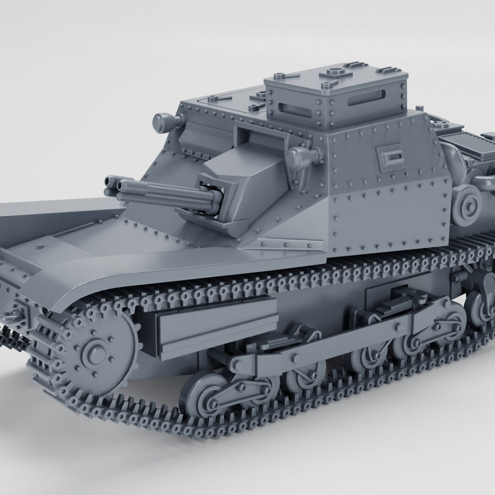 Thumbnail: 35M Ansaldo Commander with Brno ZB vz.26 (Hungary, WW2) - PERSONAL USE