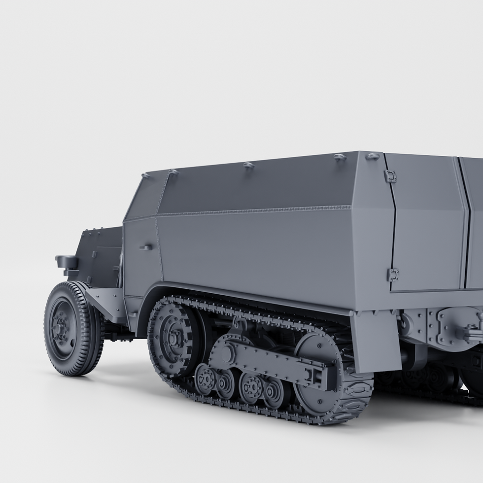 Thumbnail: Half-track SPW S307(f) - Ammo carrier (Germany+France, WW2) - PERSONAL USE