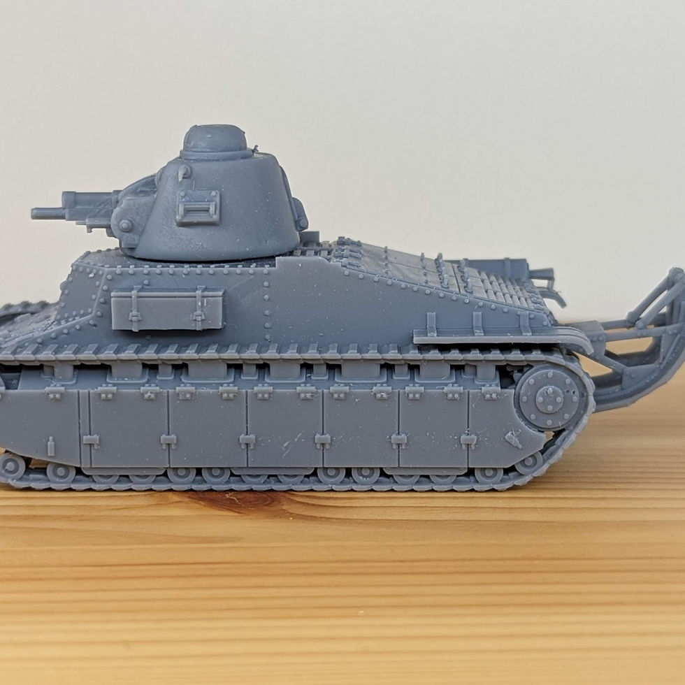Thumbnail: Light Tank Renault D1 (France, WW2) - PERSONAL USE