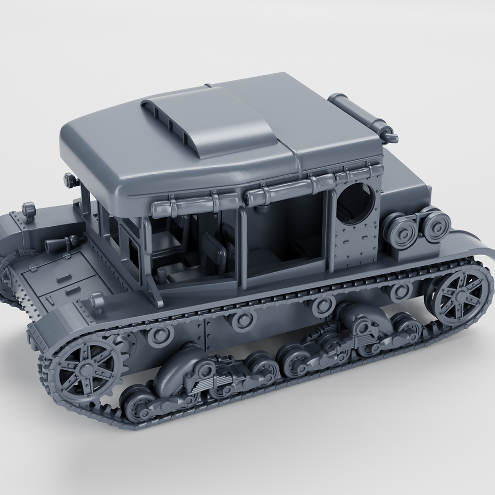 Thumbnail: C7P artillery tractor (Poland, Interwar+WW2) - PERSONAL USE