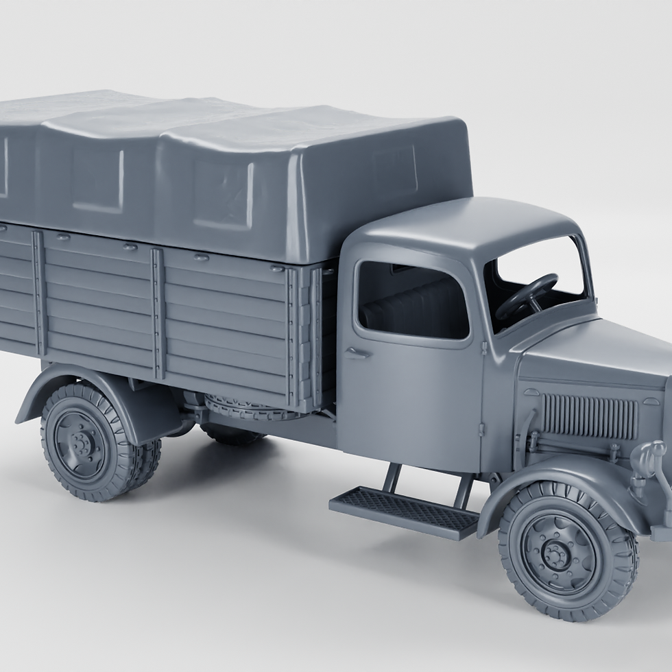 Thumbnail: Mercedes-Benz L3000 (4x2) Medium truck (Germany, WW2) - COMMERCIAL USE
