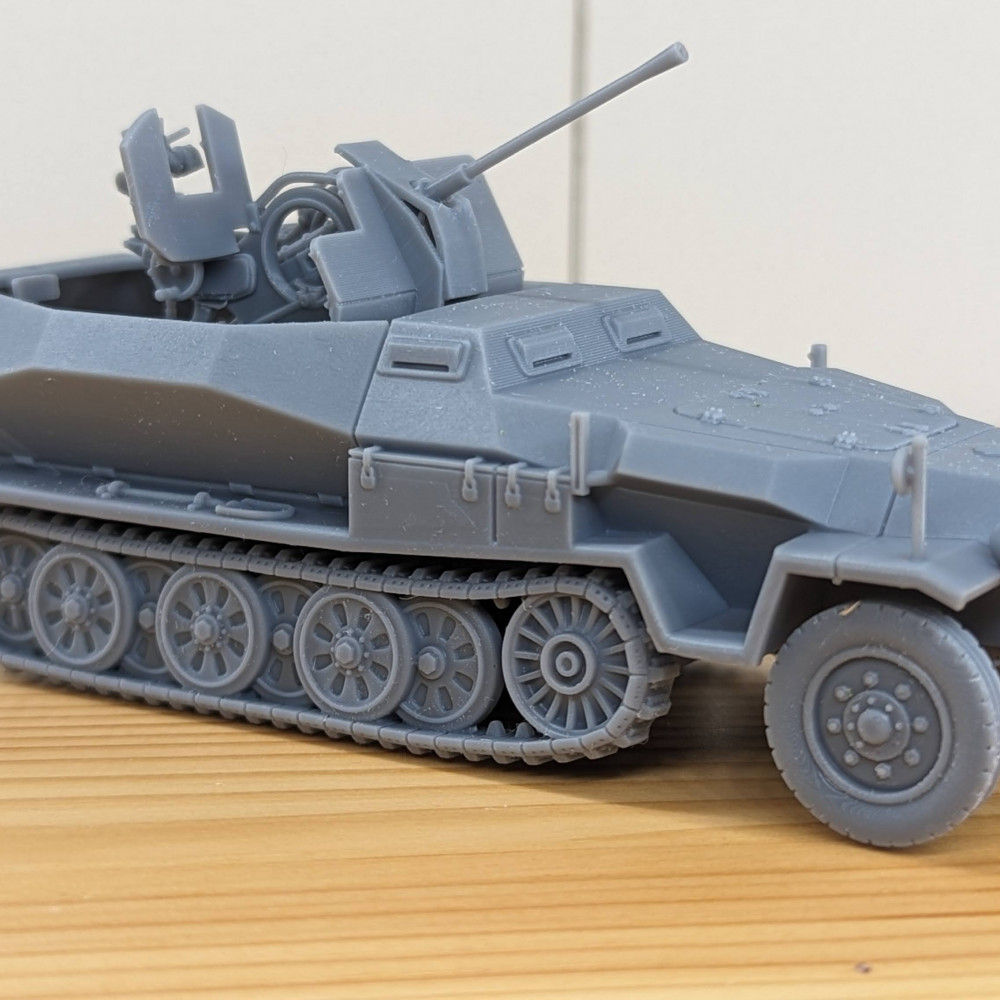 Напівгусениця Sd.Kfz.251/17 Ausf.C з 2-см зенітною установкою Flak 38 (Німеччина, Друга світова війна) - ОСОБИСТЕ ВИКОРИСТАННЯ