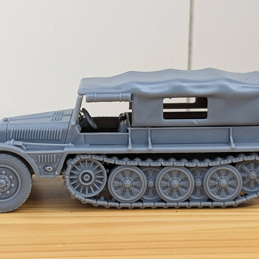 Прев'ю: Напів -трек SD.KFZ.10/2 DEMAG з 21 см Небелверфер (Німеччина, Друга світова війна) - Особисте використання