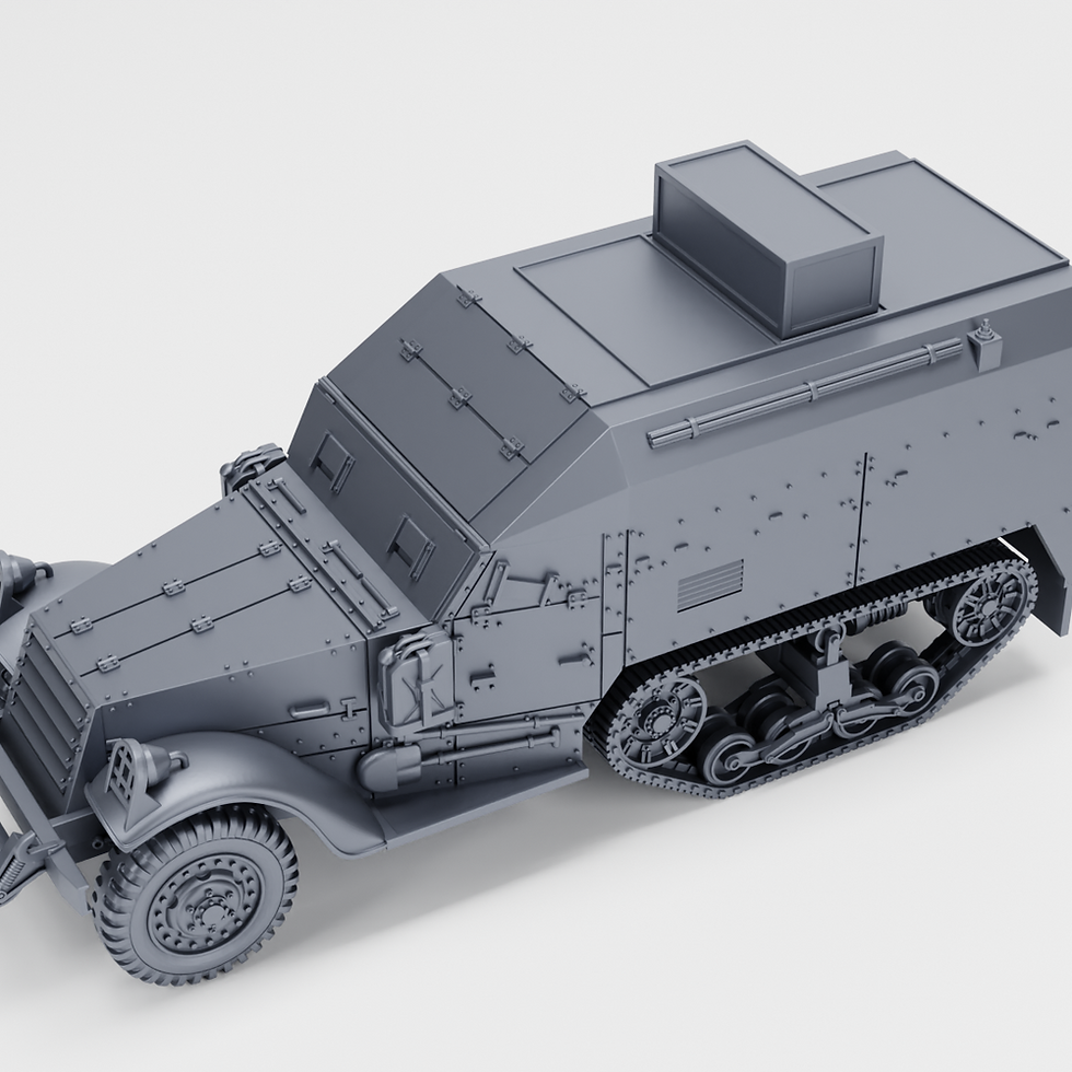 Прев'ю: M3 Half -Track - командна версія (США, Друга світова війна) - комерційне використання