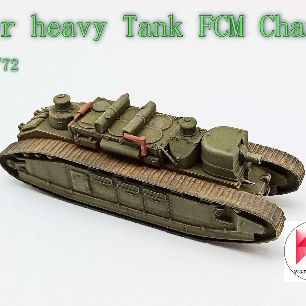 Thumbnail: Super heavy Tank FCM Char 2C - Champagne (France, WW2) - COMMERCIAL USE