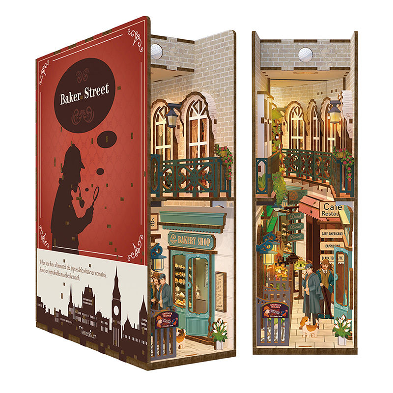 Miniature : Book Nook Baker Street (Sherlock Holmes) | Maquette 3D