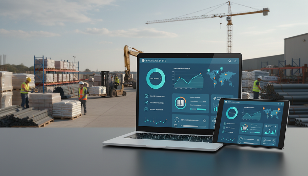 Construction Inventory Management Software for Better Material Control and Site Efficiency