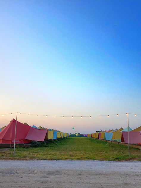 The Bonnaroo Scene & Tipi Dreams