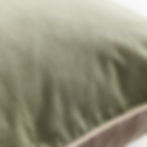 Thumbnail: GREEN Velvet Lumbar Pillow