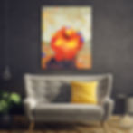 Thumbnail: Paradox Peach Canvas Print Wall Art