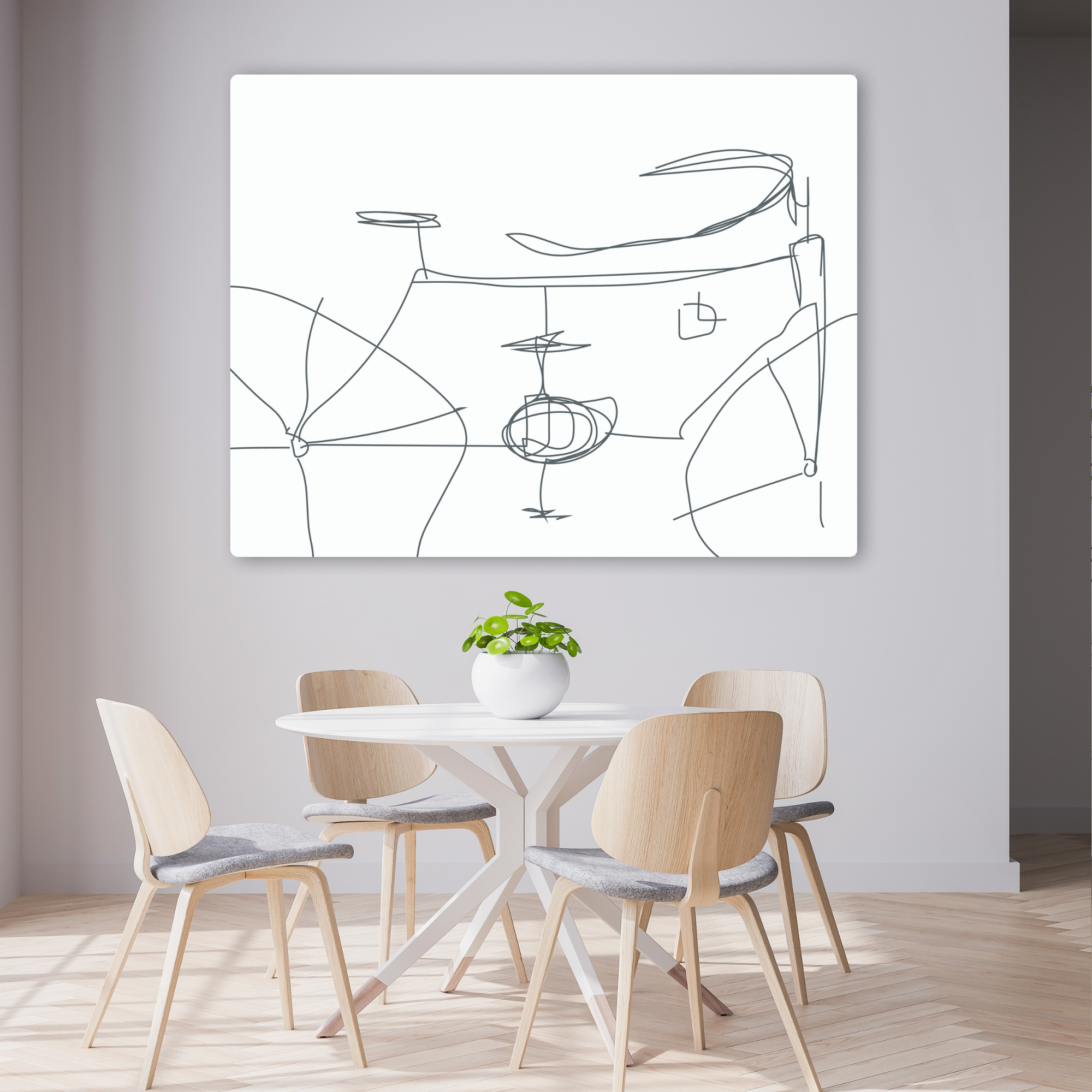 5 Min Bike Ride Canvas Print From the Song Butterfly Shoes