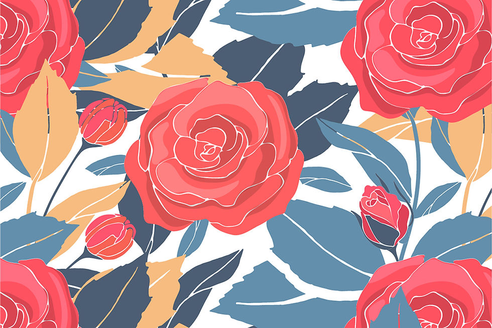 Miniature : Motif de Rose