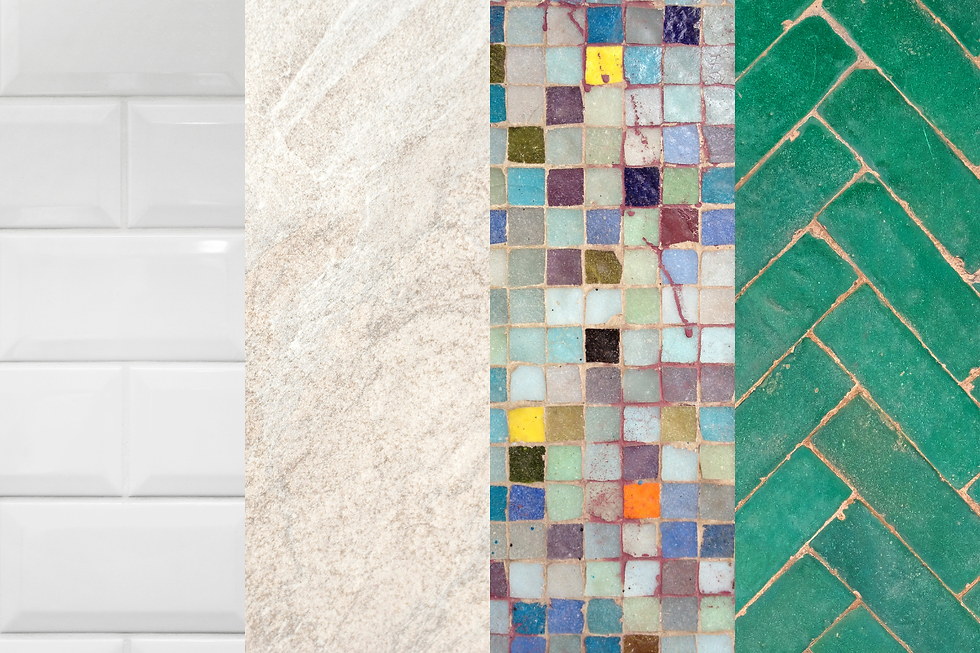 The size, style and colour of a kitchen wall tile can make a huge difference to the look and feel of your kitchen.